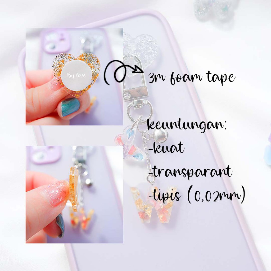 (PRE-ORDER)PHONE HOOK RESIN/TEMPELAN HP B.T.S,SEVENTEEN,ICE CREAM,HEART,BUTTERFLY,FLOWER