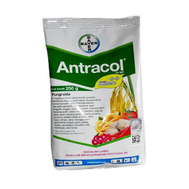 ANTRACOL 70Wp + ZINC 250gr FUNGISIDA obat jamur tanaman (khusus PulauJawa)