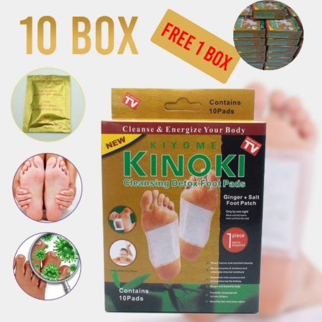 

Kinoko detox varian coklat