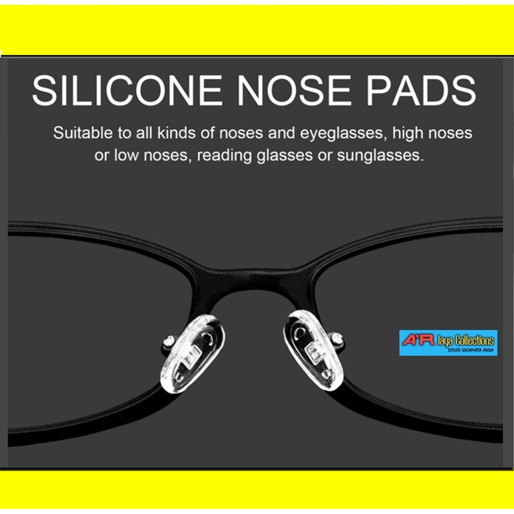 Nousepad Kacamata ( karet penyangga hidung )