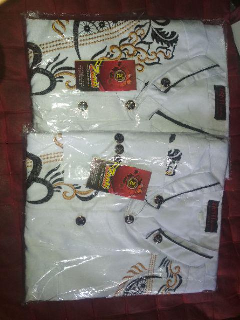 Jas Koko Batik Kombinasi Bunga Sb003 ||  Batik Arkha || Batik Pekalongan