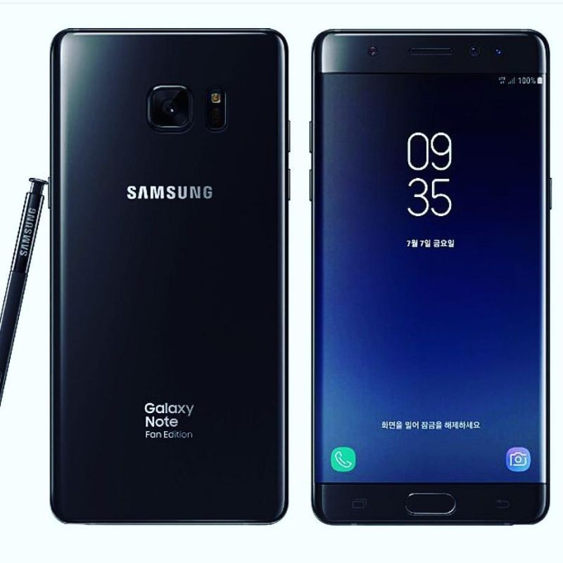 Samsung galaxy note fe 4/64 resmi sein mulus banyak bonus