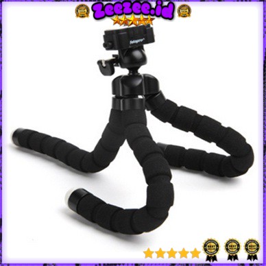 Flexible Tripod for Camera and Smartphone - MS-4J - Black