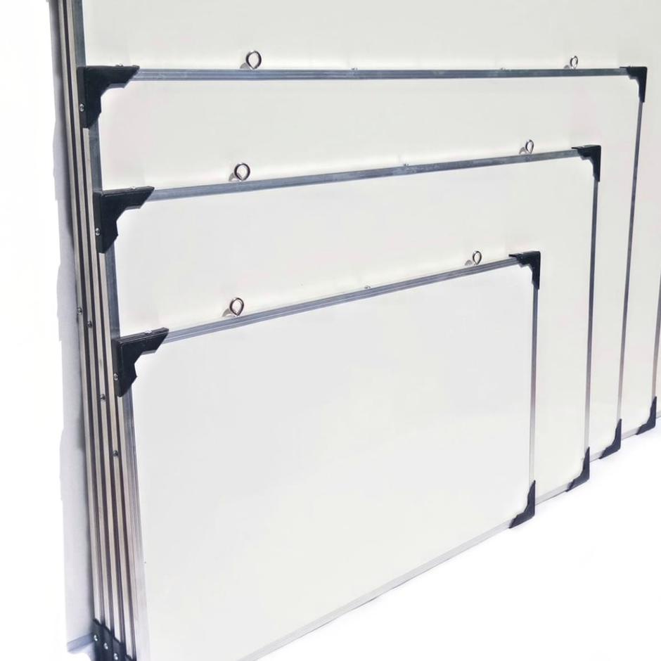 

Best Sale Whiteboard/Papan Tulis/Papan Tulis ukuran 50X70 Whiteboard 2 sisi Sidol dan Kapur