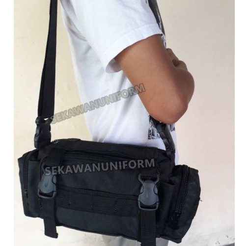 Tas Samping Hitam Tas Selempang Terbaru