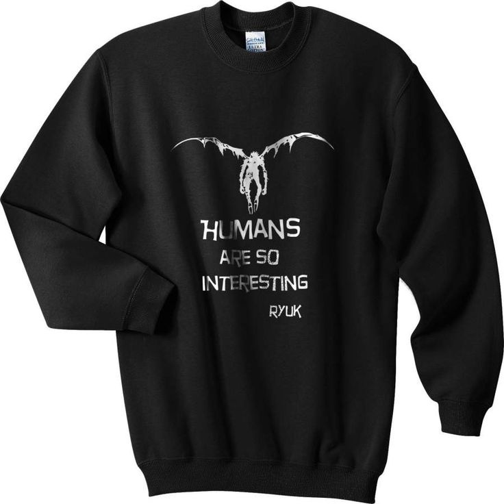 ANIME SWEATER UNISEX HUMANS ARE SO INTERESTING /// ATASAN CASUAL FLEECE TEBAL HALUS KEKINIAN TERBARU''