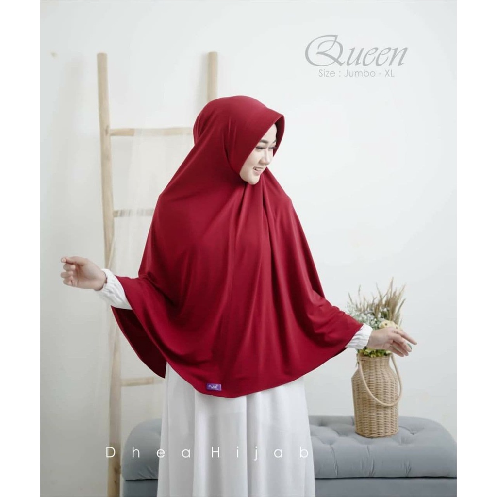 Hijab Syari Jumbo Polos Jilbab Super Jumbo Jersi Original GJM || Jilbab Instan Jumbo Polos