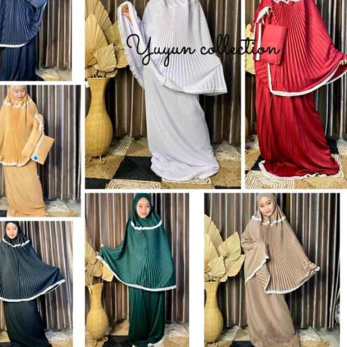 ✤5.5✤ *Hot* MUKENA PLISKET TANGGUNG// MUKENA ANAK 6 -12 TAHUN // MUKENA ANAK PEREMPUAN  к