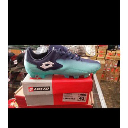 SALE Size 43 Sepatu Bola Lotto Severe FG Eclipse Green Thai White Original