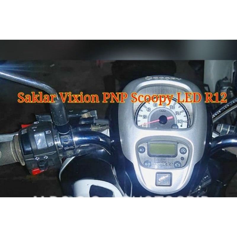 SAKLAR KIRI VIXION ORI PNP SCOOPY DONAT 2018-2019