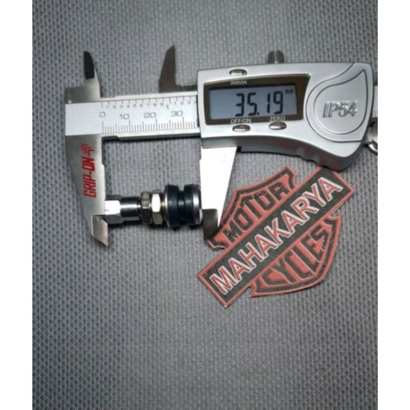 PENTIL TUBELESS TUBLES TUBELES PENDEK CHROME