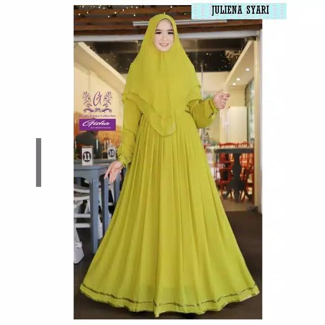 Juliena Syari | baju gamis | gamis syari | baju wanita | pakaian muslim