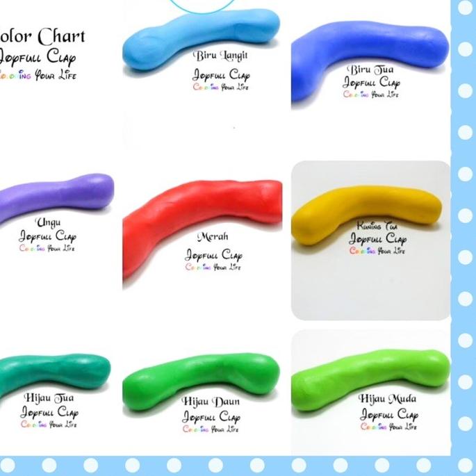 ♚ Joyfull Clay Resin Clay Bahan Clay Air Dry Clay Cold Porcelain Clay ➬