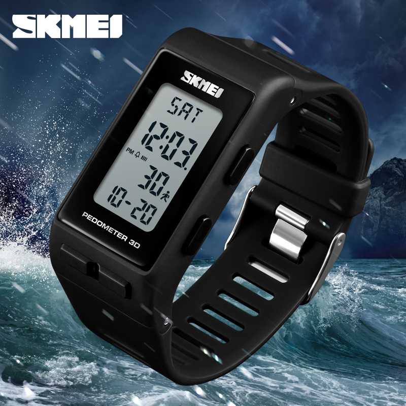 IDN - SKMEI Jam Tangan Digital Sport Pedometer Kalori - 1363