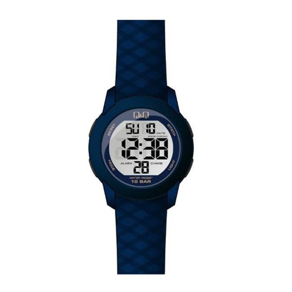 Jam Tangan Unisex Sporty Casual Rubber Digital Original Q&amp;Q QnQ QQ M184 M184J Series