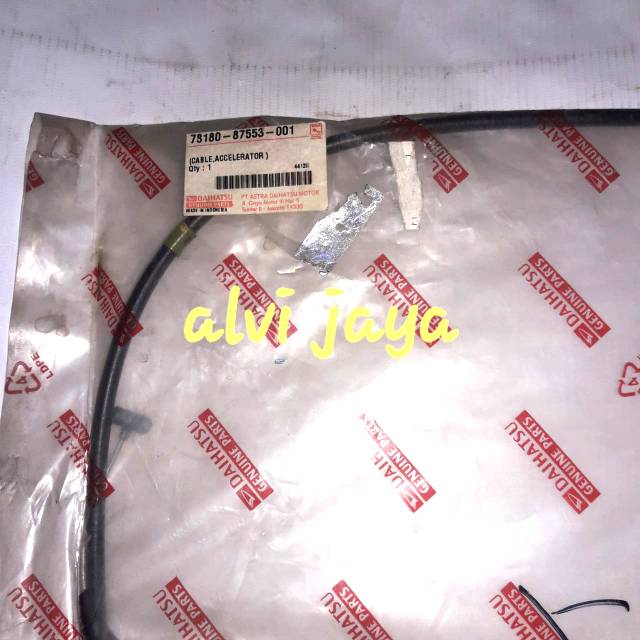 Jual kabel gas zebra Van,zebra 1000,Hijet 1000