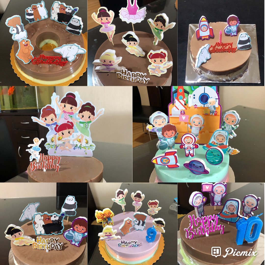 Cupcake Topper Ariel Mermaid