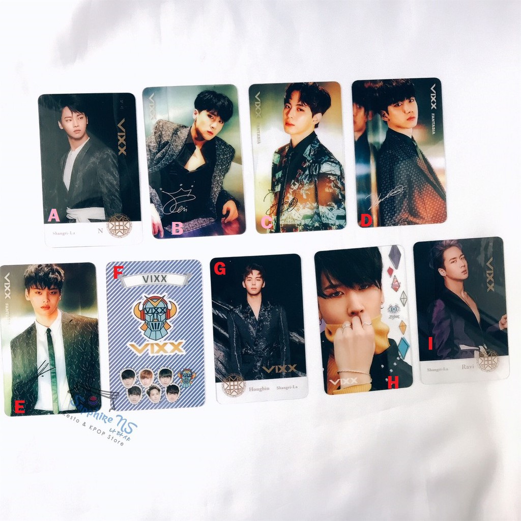 VIXX TRANSPARENT PHOTOCARD