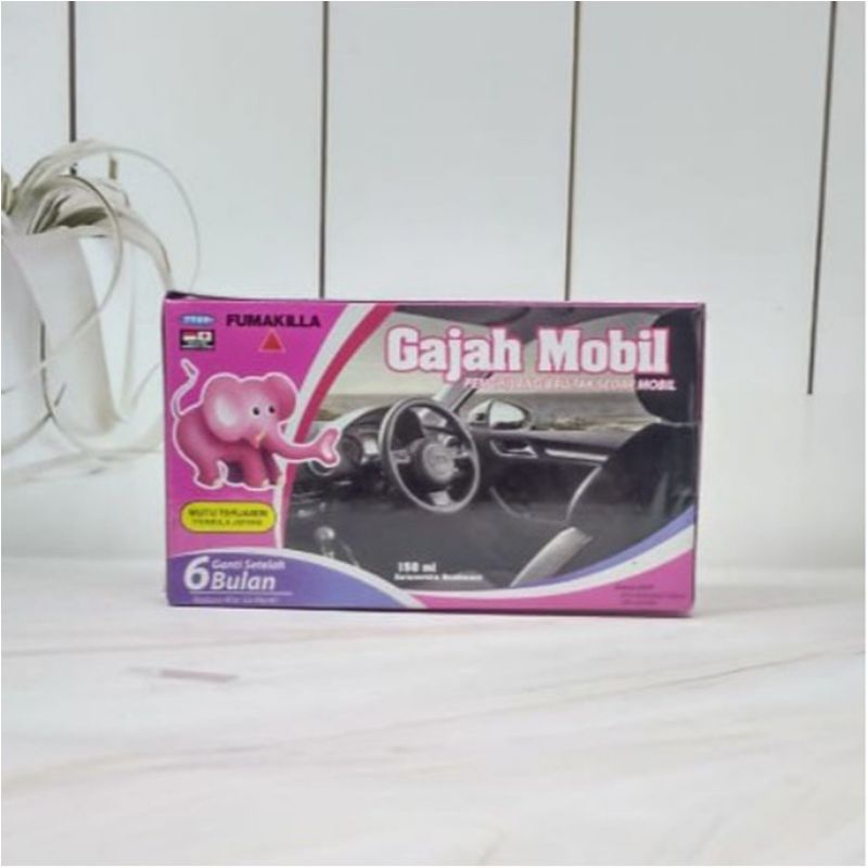 Gajah penghilang bau Lemari/Toilet/Mobil/Kulkas