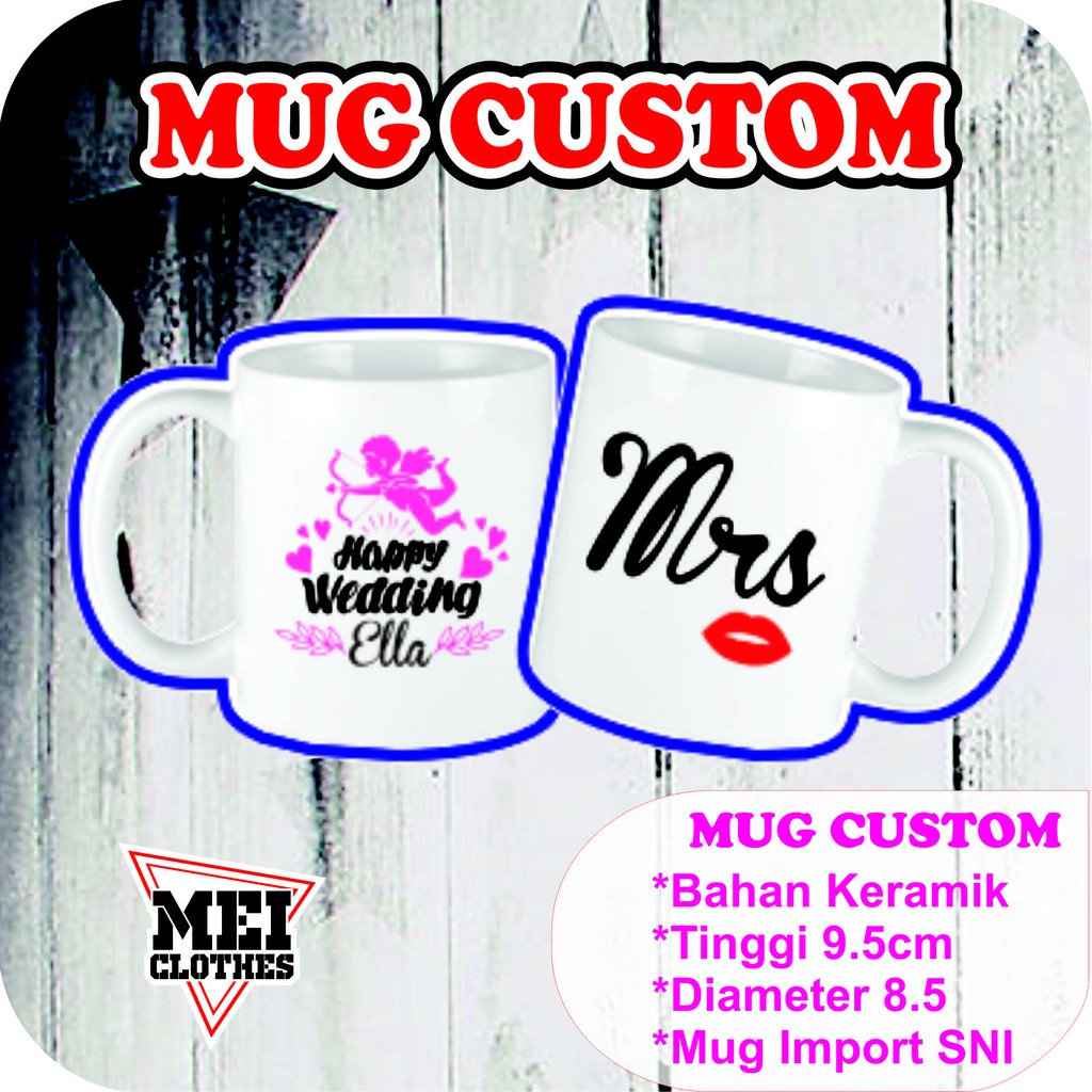 Mug Custom ll Mug wisuda ll Mug Ultah ll Mug Souvenir