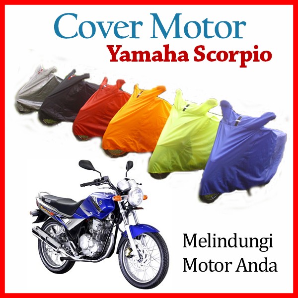 ‰486— Cover Motor Yamaha Scorpio, Sarung Motor Yamaha Scorpio $