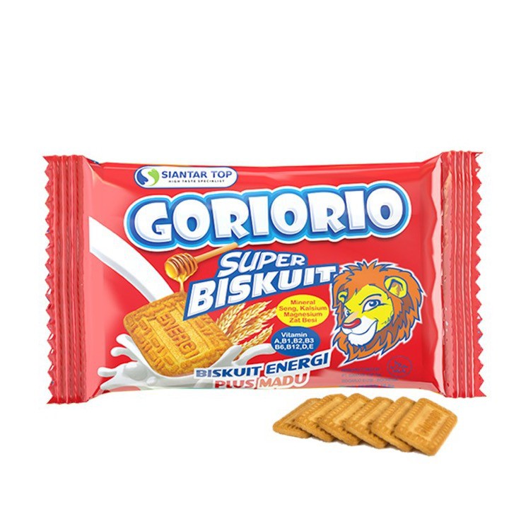 

SIANTAR TOP Goriorio Super Biskuit 16 g x 20 Promo Snack Promo Snack