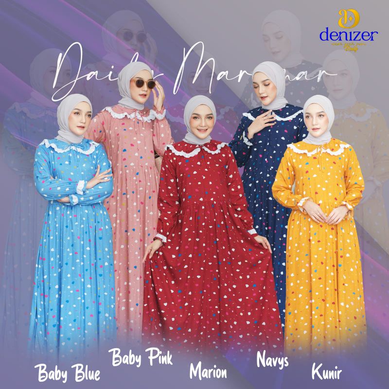 gamis MARIMAR by Denizer Daily____(ready stok)