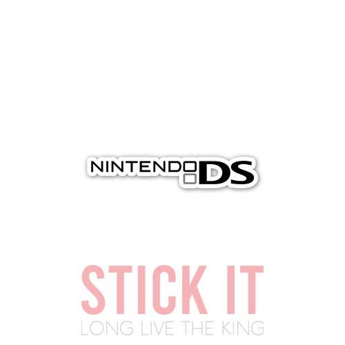

Stiker sablon setrika DTF kaos baju sticker vinyl nintendo ds gamer 88