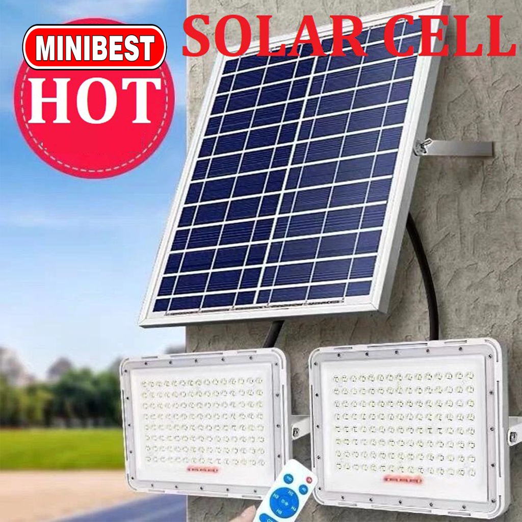 [GROSIR] LAMPU SOROT TENAGA SURYA LED TENAGA MATAHARI  - PANEL SURYA 60W  SOLAR CELL