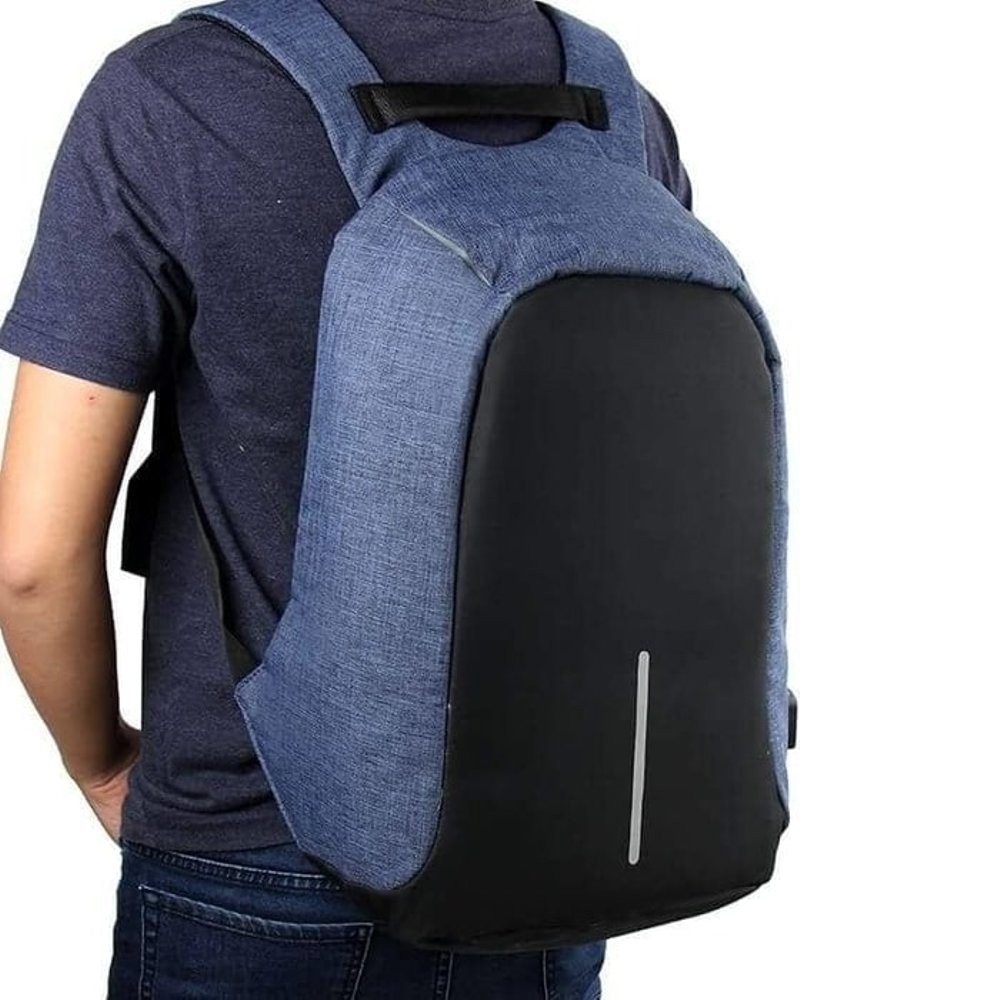 Tas Ransel Laptop Anti Maling WaterProof dengan USB Charger Port