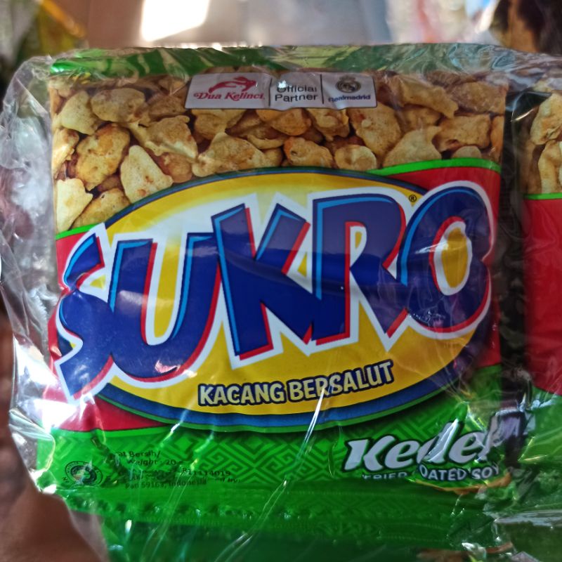 

Kacang Atom Sukro 20g Kedele Dua Kelinci