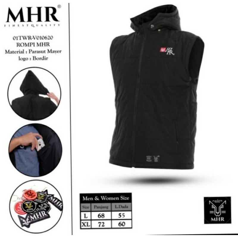 jaket rompi pria jaket motor anti angin