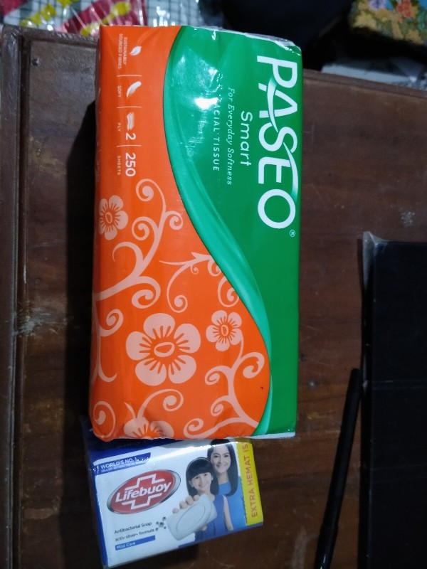 Tisu / Tissue Paseo Smart 250 Sheets