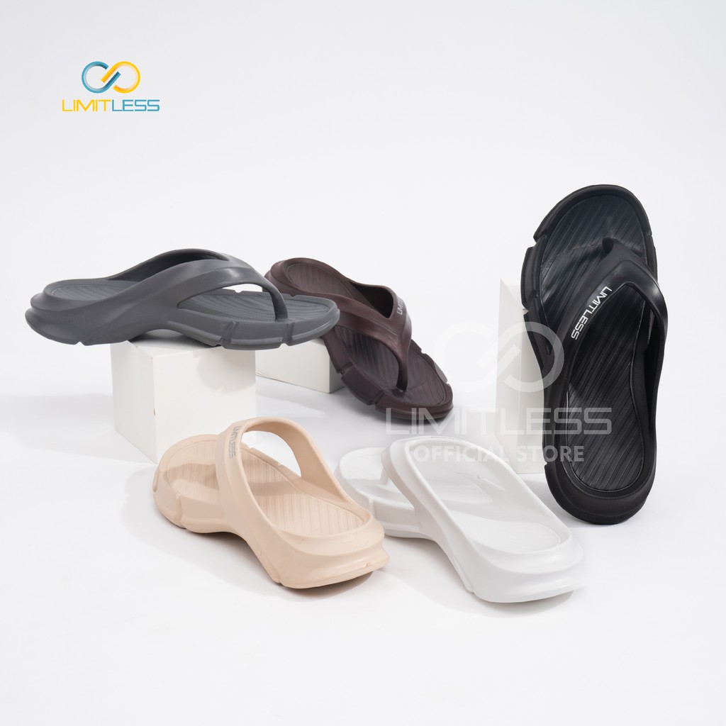 Limitless - Sandal Jepit Pria Dewasa Casual EVA Japit Ringan Sendal Cowo Casual Trendy Terbaru