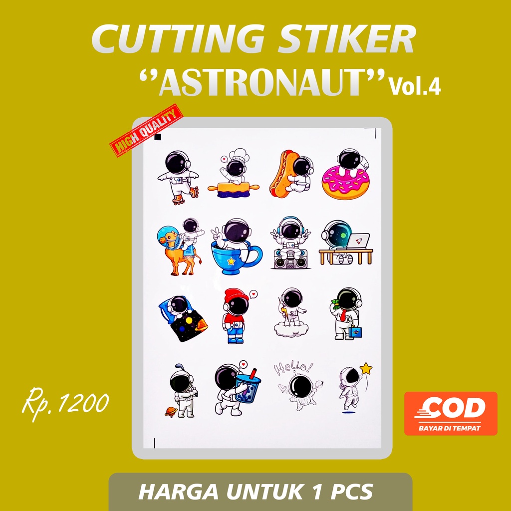 

(VOL.4) Stiker Cutting 1 PCS Stiker Motif ASTRON0UT Anak anak - Stiker cutting - cutting stiker Vinyl - cutting stiker murah - stiker murah - stiker anti air - stiker tahan panas - stiker dinding