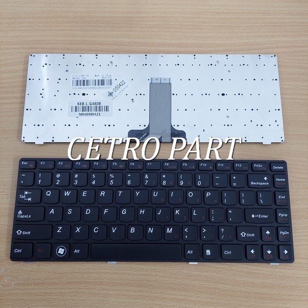 KEYBOARD Lenovo LAPTOP B480 B485 G480 G485 V480 V485 HITAM -NEW