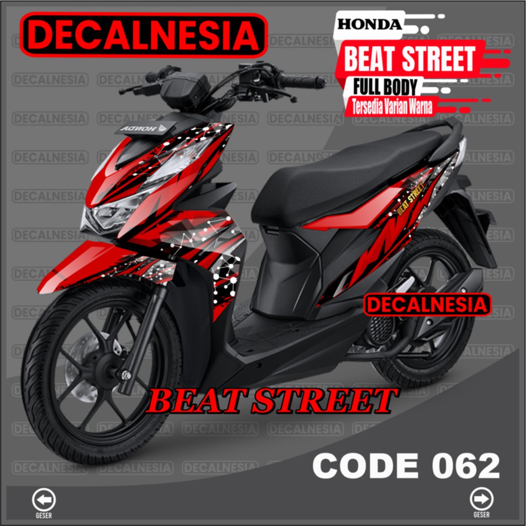 Jual Stiker Beat Street 2021 Full Body Decal New 2020 Sticker Modifikasi Dekal Variasi Aksesoris 2022 Indonesia Shopee Indonesia