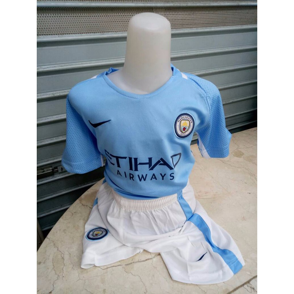 JERSEY MANCHESTER CITY HOME KIDS 2017/2018 GRADE ORI