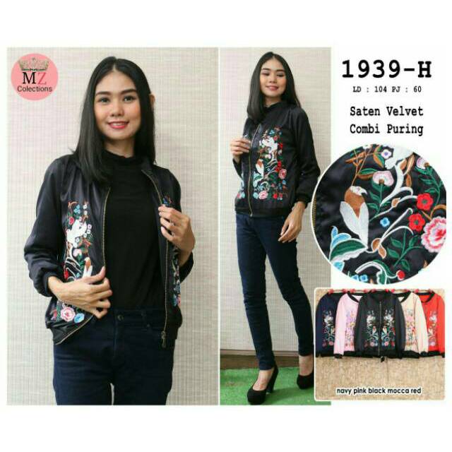 MZ Jaket bomber scuba