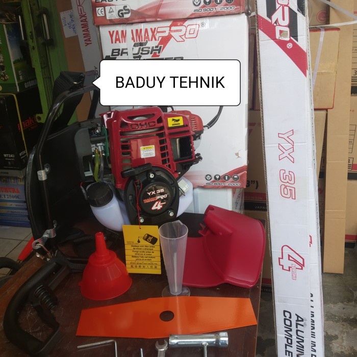 MESIN POTONG RUMPUT 4 TAK YAMAMAX YX35