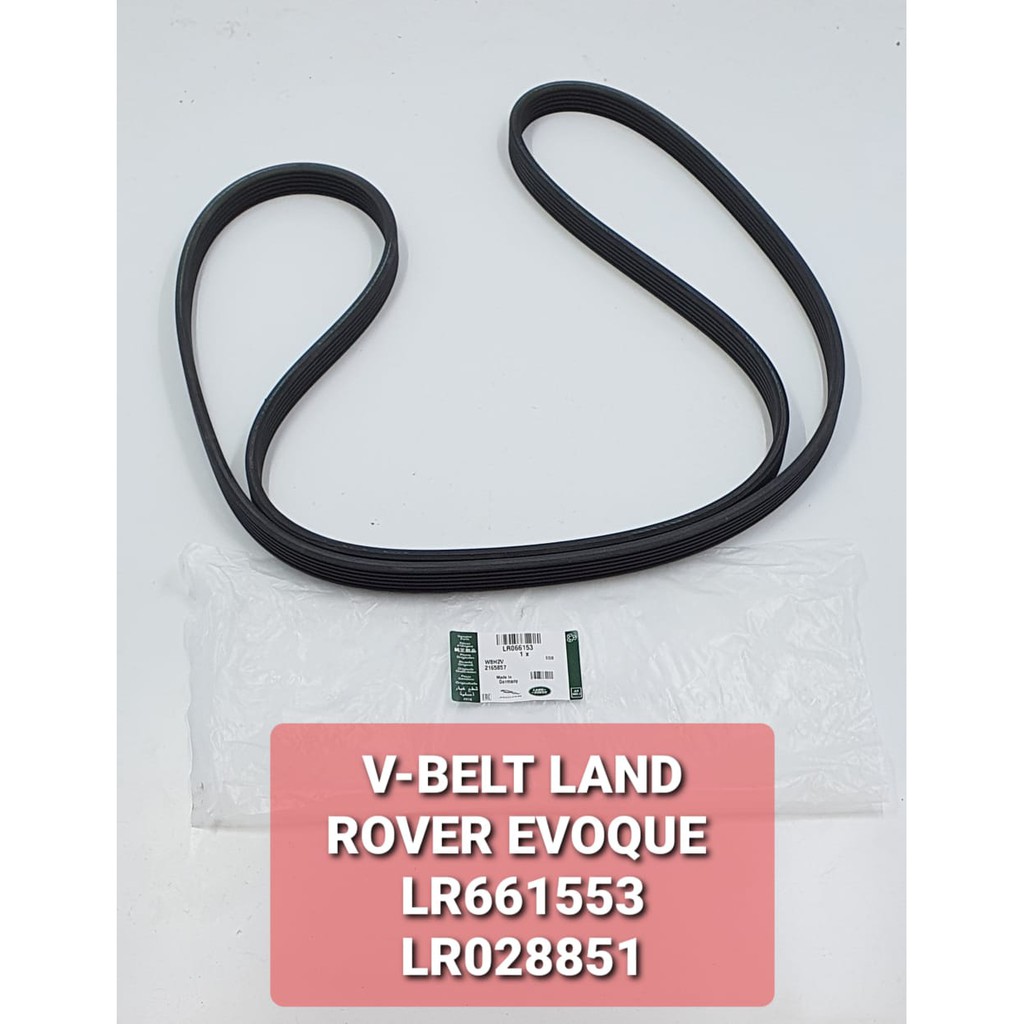 FAN BELT LANDROVER EVOQUE  DAUBLE PK LR066153