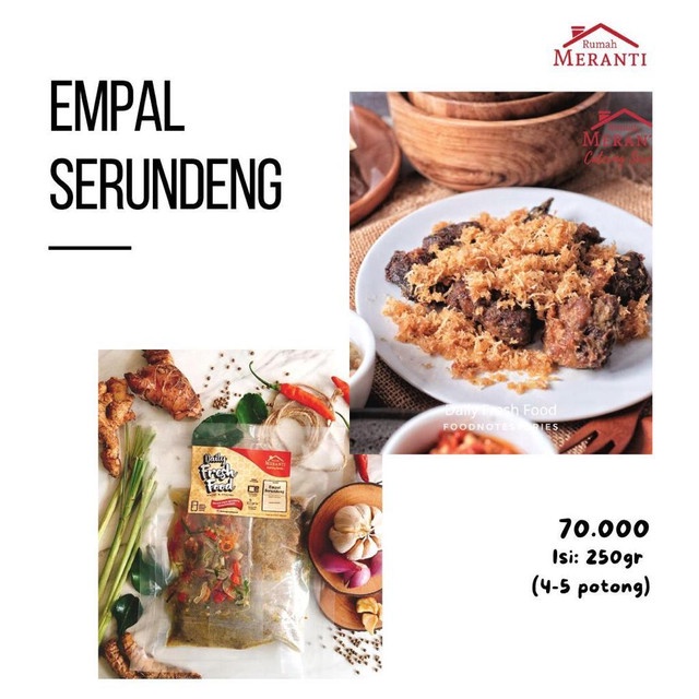 

Empal Serundeng Frozen