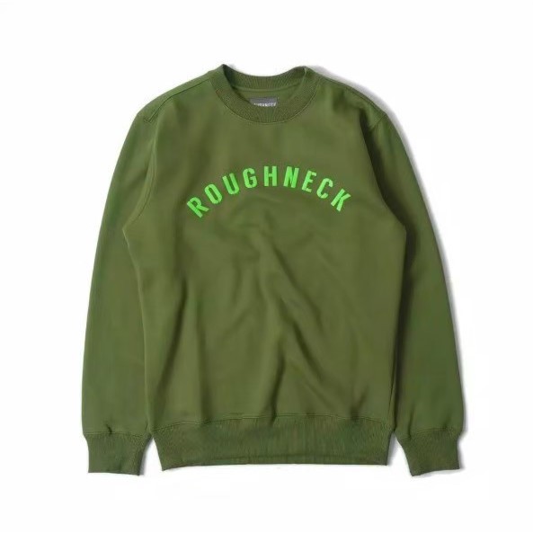 Roughneck SS015 Black Sig Colour Sweatshirt/ Sweater CN Roughneck Pria-Wanita Crewneck-sweatshirt roughneck-crewneck roughneck-Sweater roughneck/