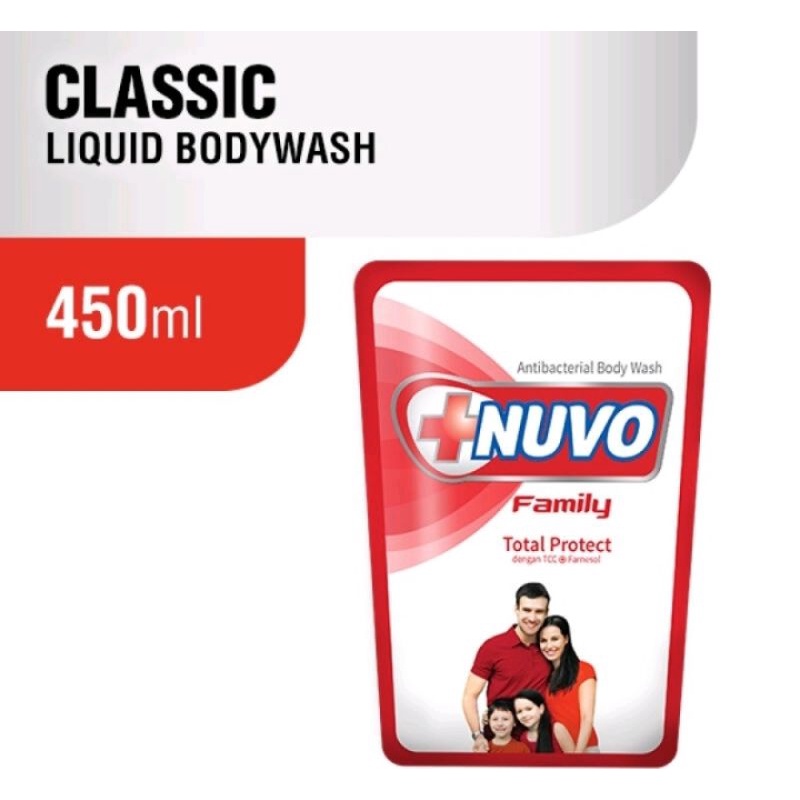 Nuvo family sabun cair 400ml