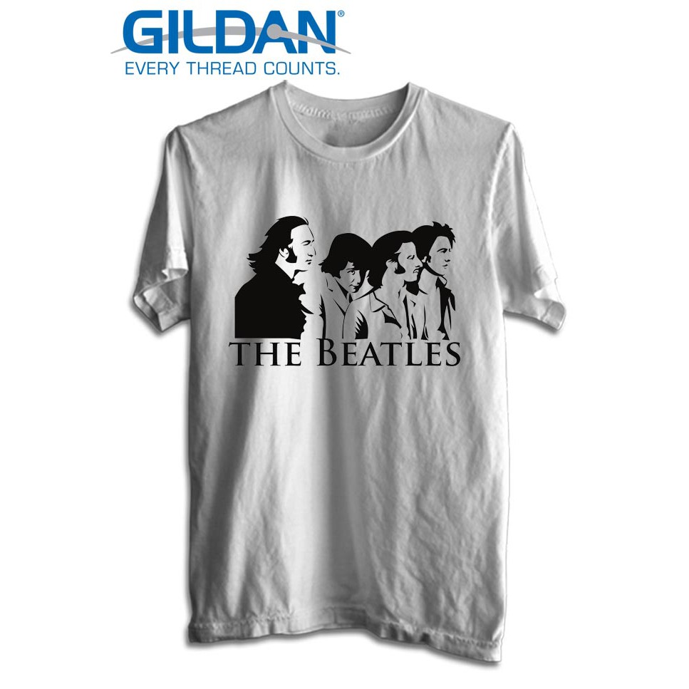 KAOS BAND THE BEATLES TSHIRT ORIGINAL GILDAN SOFTSTYLE 15