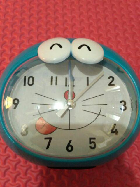 Jam Alarm /  Weker Bulat Karakter Doraemon
