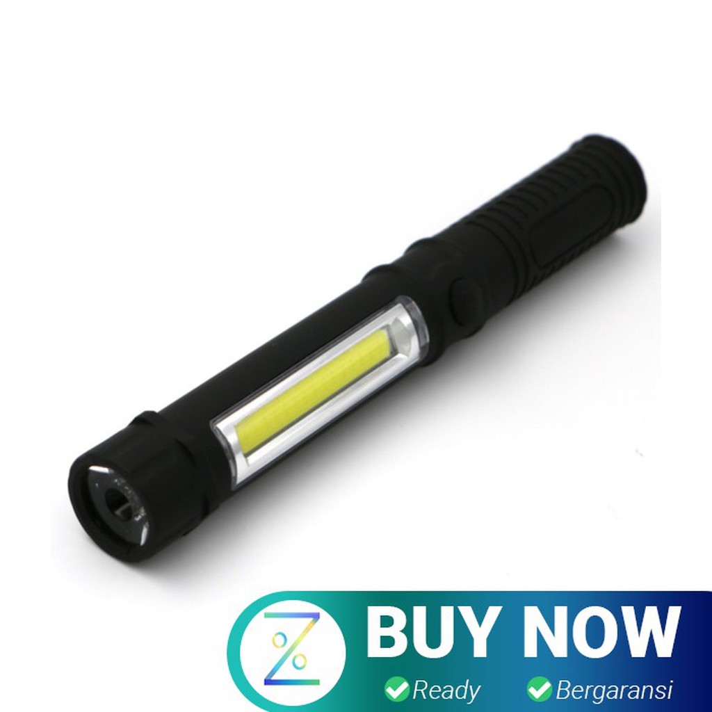 TaffLED Senter LED Magnet COB 250 Lumens - BC12 - Black