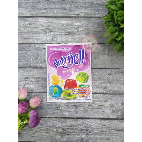 Nutrijell B Anggur Sachet 15gr/ Nurtijell Anggur Sachet