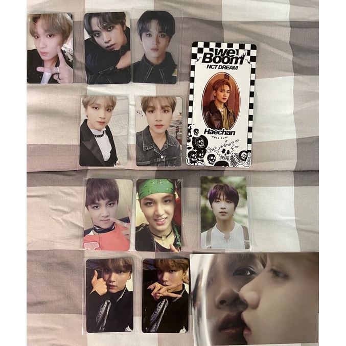 NCT Haechan Photocard (PC) Album Boom Superhuman Fire Truck Regular (Dream-127)