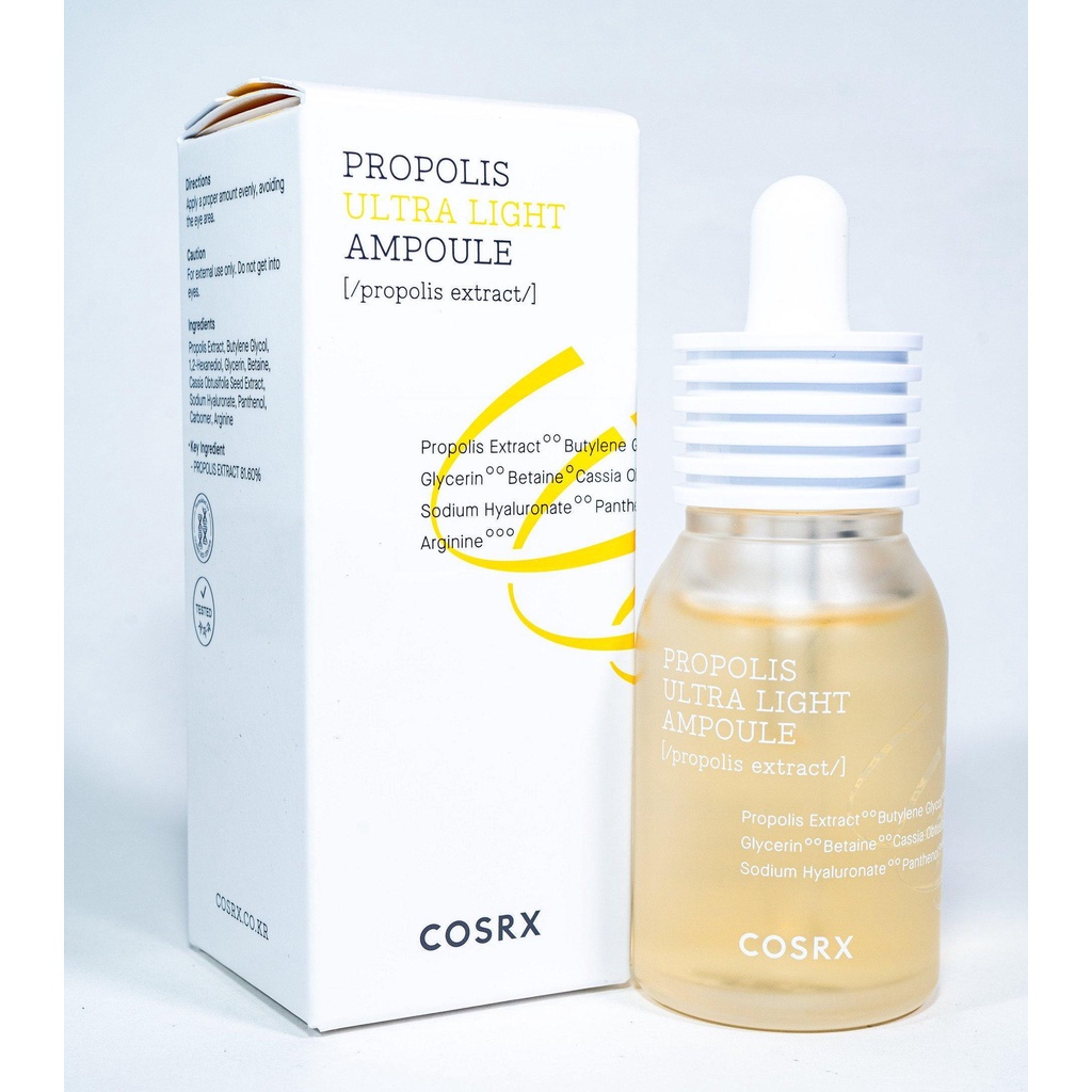 NEW COSRX Propolis Light Ampule Propolis Extract 30ml SIZE BESAR